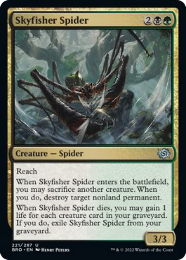 Skyfisher Spider Card Image