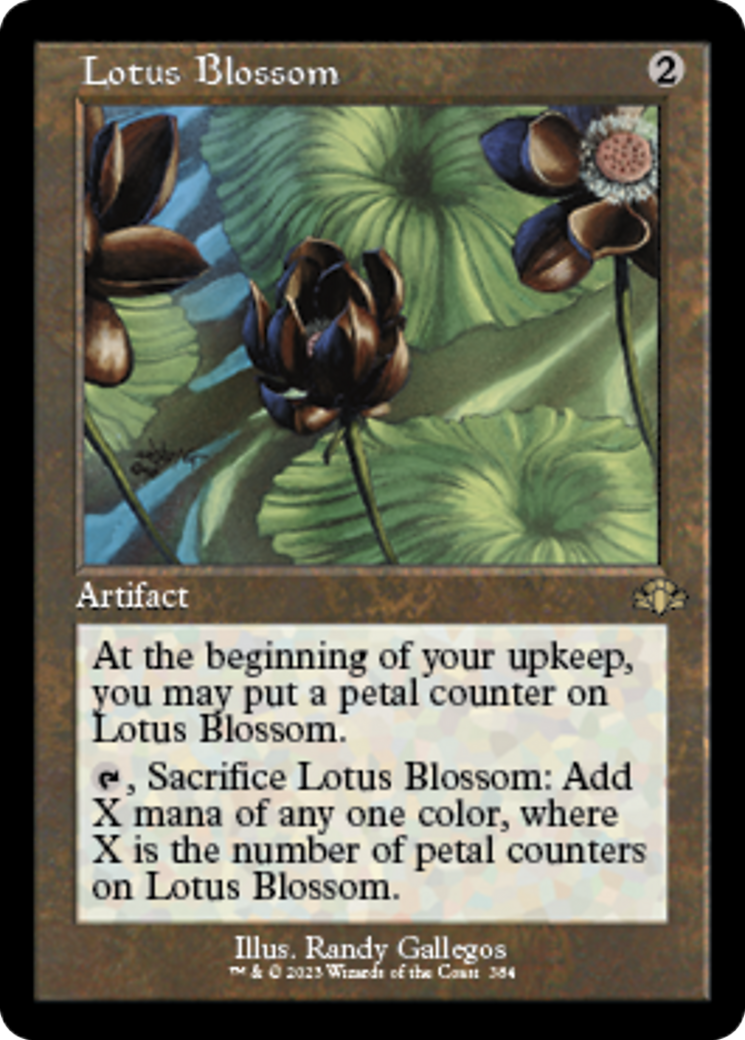Lotus Blossom Card Image
