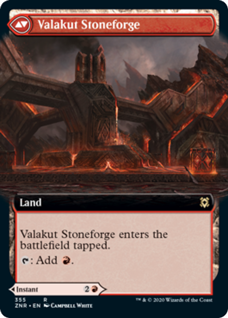 Valakut Awakening // Valakut Stoneforge Card Image