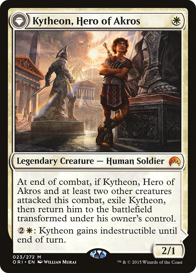 Kytheon, Hero of Akros // Gideon, Battle-Forged Card Image