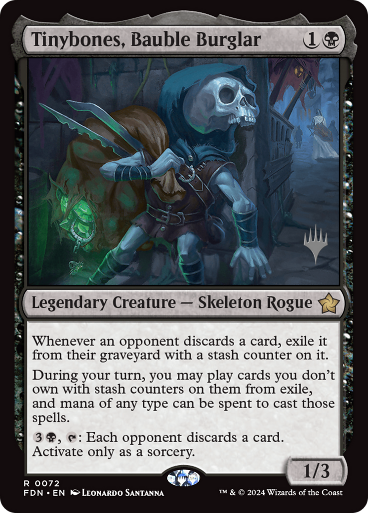 Tinybones, Bauble Burglar Card Image