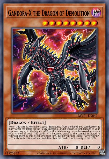 Gandora-X the Dragon of Demolition Card Image