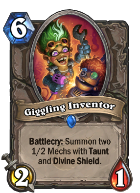 Giggling Inventor Card Image