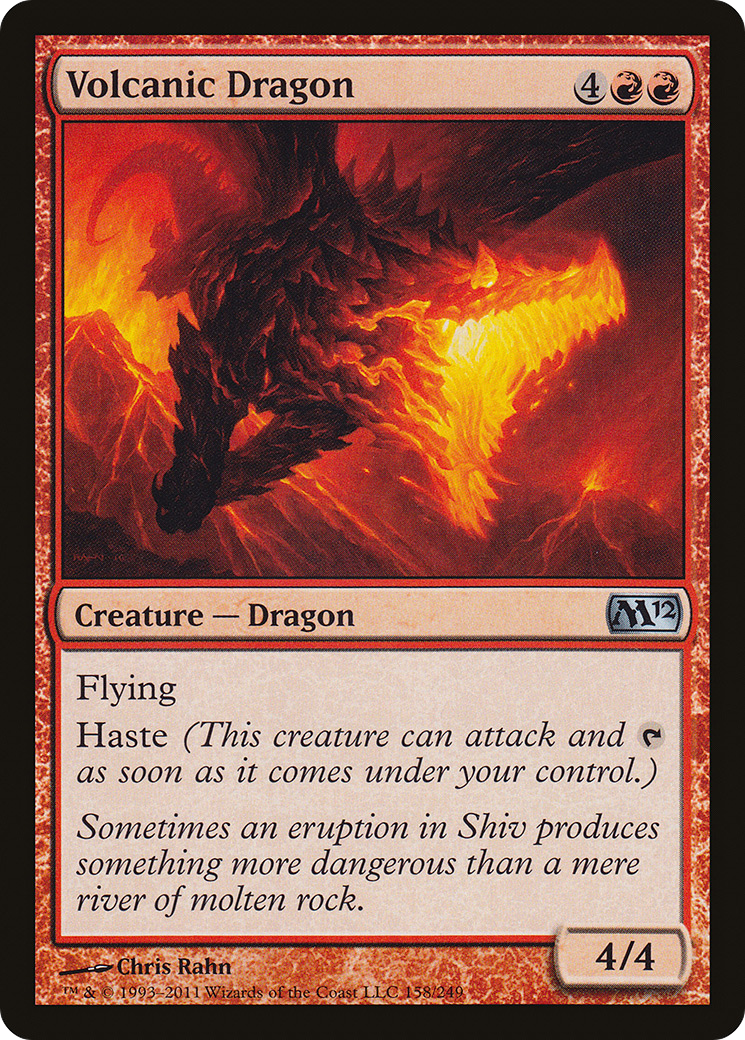 Volcanic Dragon Card Image