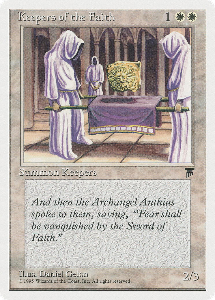 Keepers of the Faith Card Image