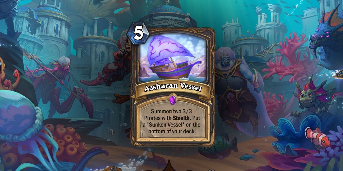 Azsharan Vessel is a New Rogue Card Revealed by Gamer.com for Voyage to the Sunken City