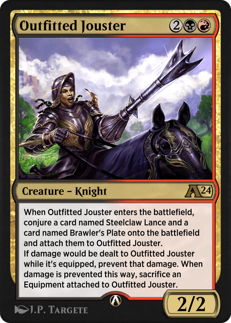 Outfitted Jouster Card Image