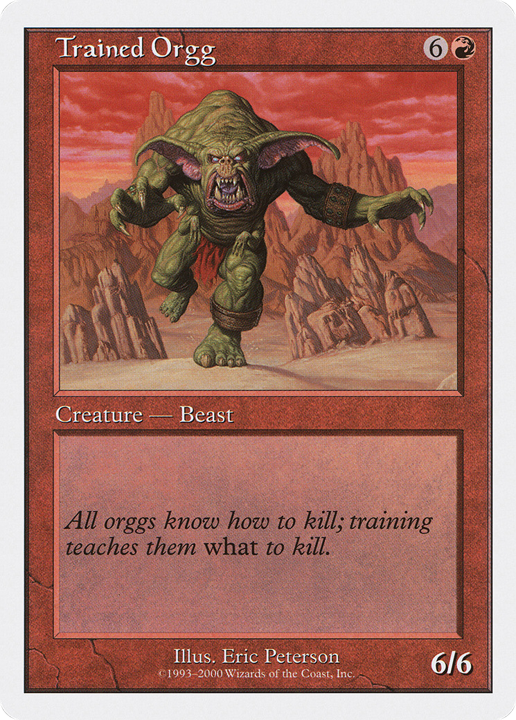 Trained Orgg Card Image