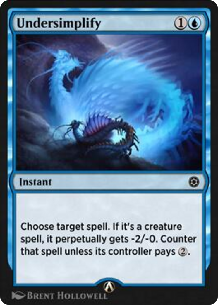 Undersimplify Card Image