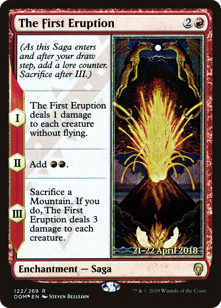 The First Eruption Card Image