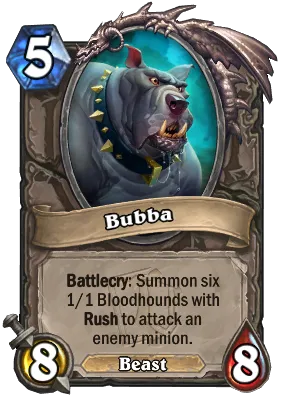 Bubba Card Image