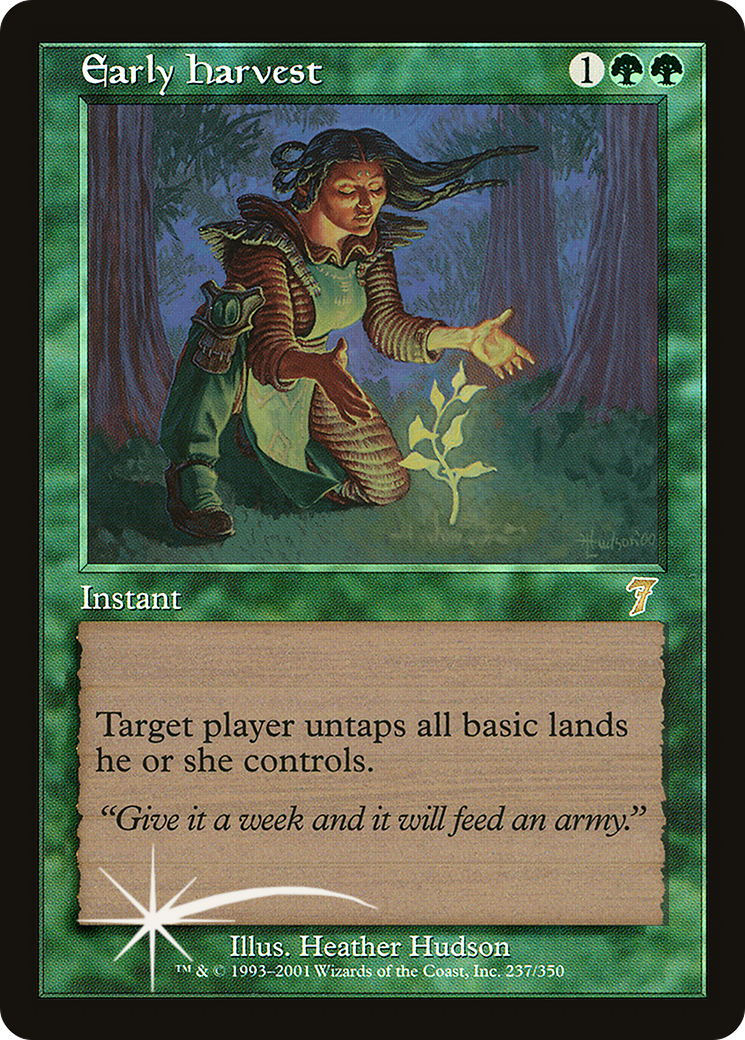 Early Harvest Card Image