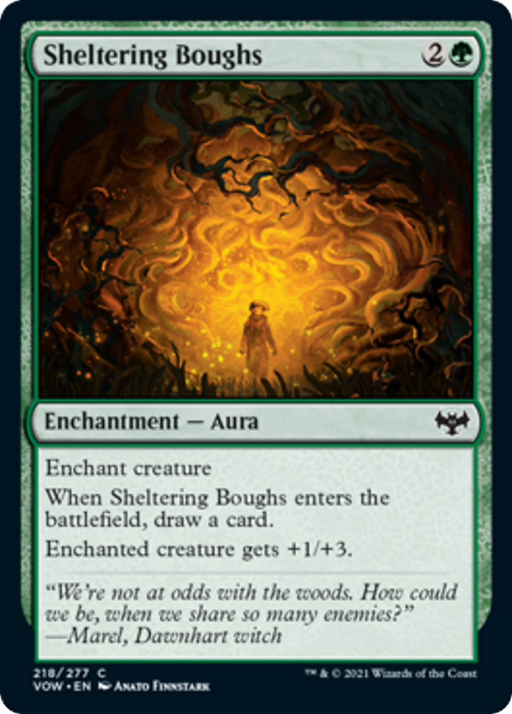 Sheltering Boughs Card Image