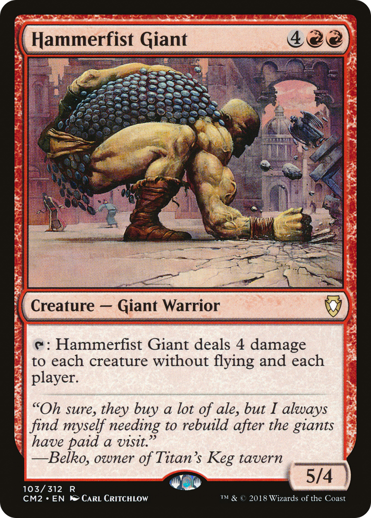 Hammerfist Giant Card Image