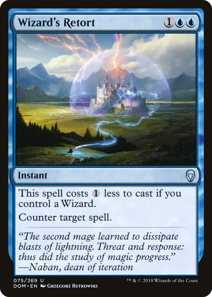 Wizard's Retort Card Image