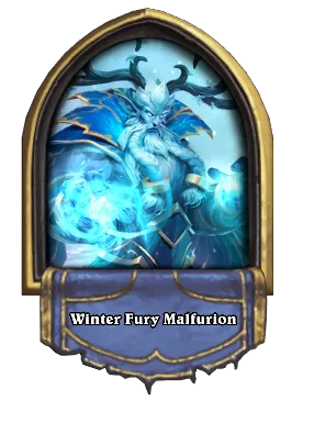 Winter Fury Malfurion Card Image