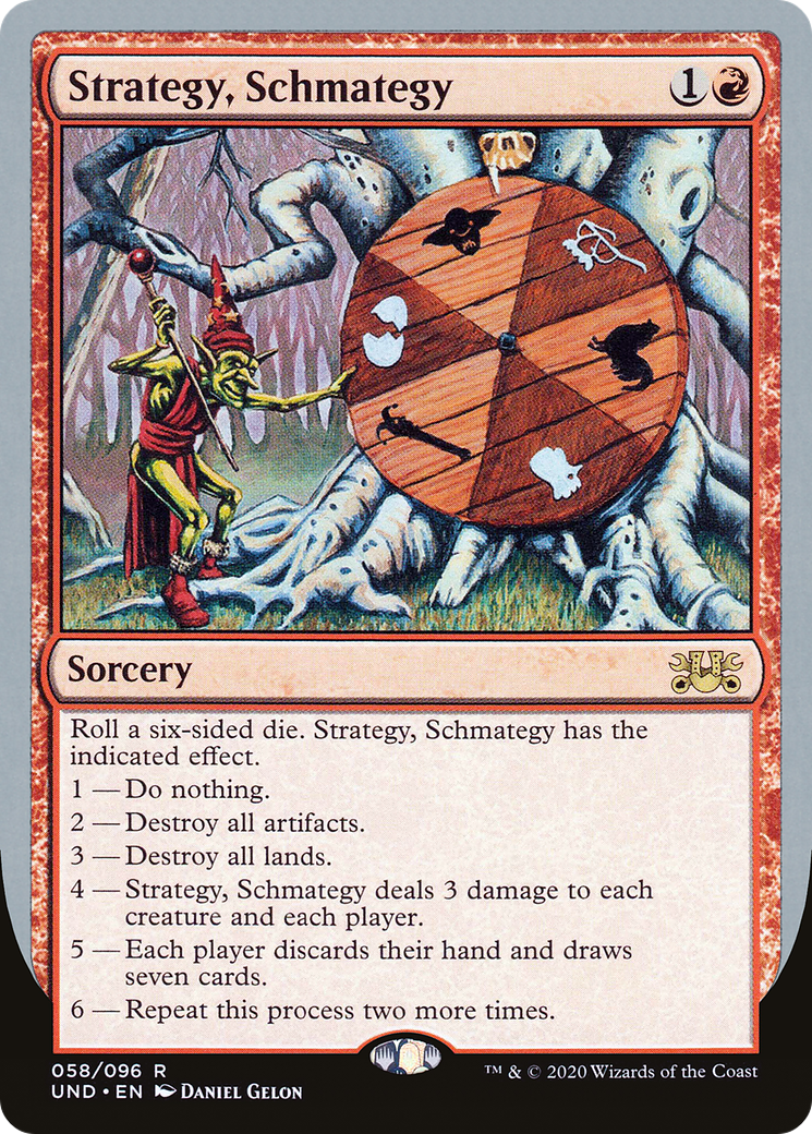 Strategy, Schmategy Card Image