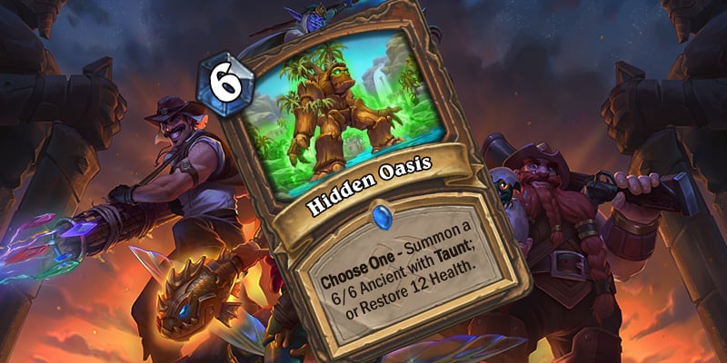 Uldum Druid Card Reveal - Hidden Oasis