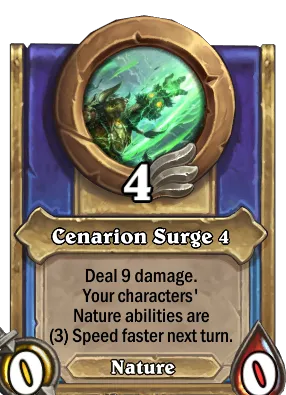 Cenarion Surge 4 Card Image