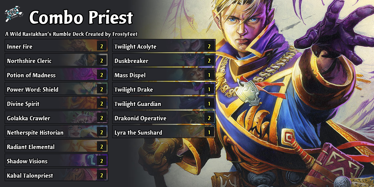 Jarla's Dragon Combo Priest Wild Open Finals 2019 Rastakhan's