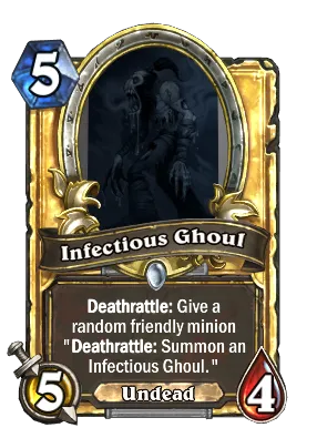 Infectious Ghoul Signature Card Image