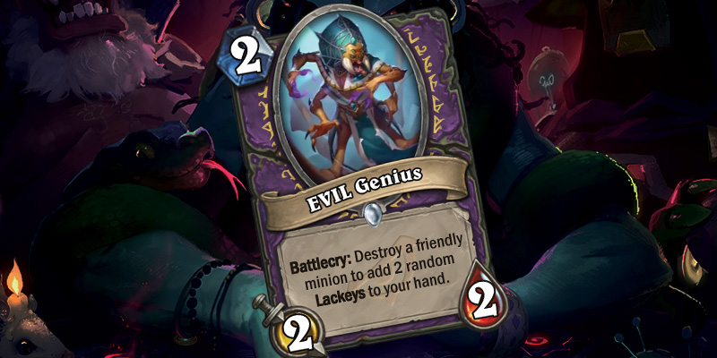 New Cards - EVIL Genius & EVIL Conscripter