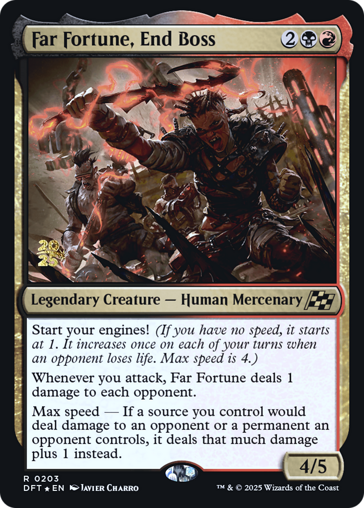 Far Fortune, End Boss Card Image