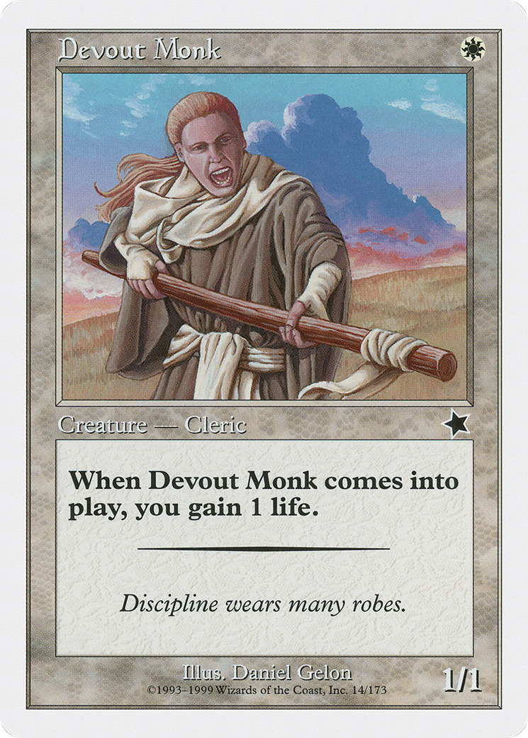 Devout Monk Card Image