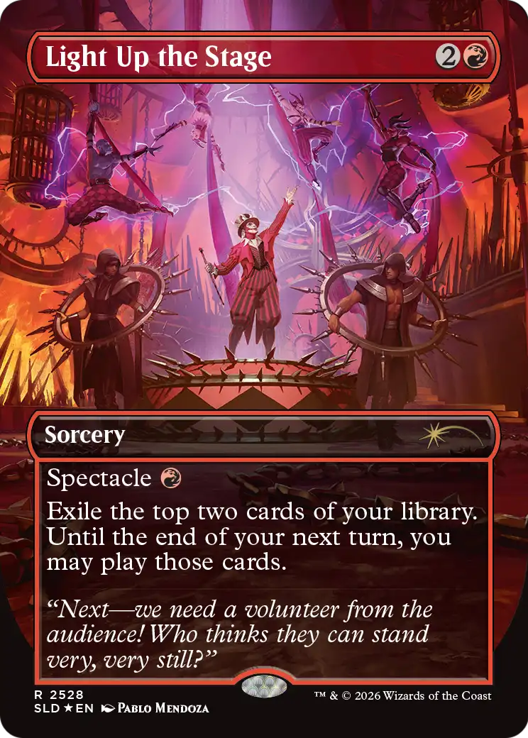 Light Up the Stage Card Image