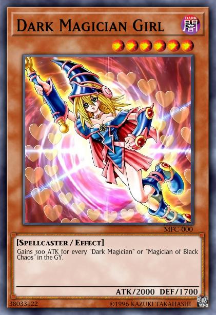 Dark Magician Girl Yu-Gi-Oh Card, Art 2
