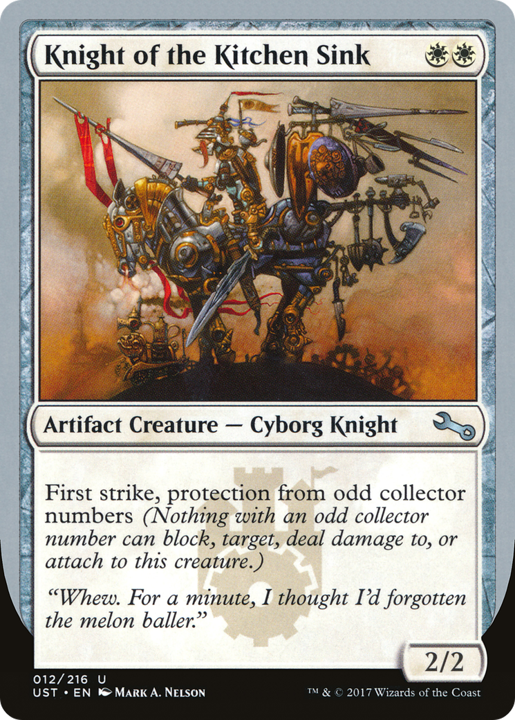 Knight of the Kitchen Sink Card Image