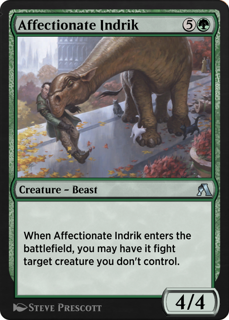 Affectionate Indrik Card Image