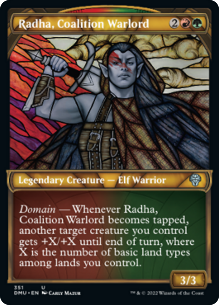 Radha, Coalition Warlord Card Image