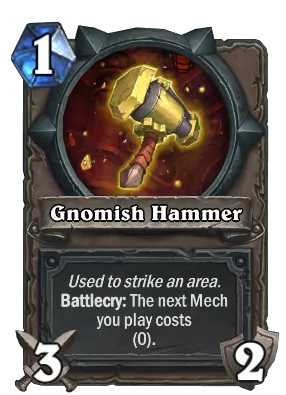 Gnomish Hammer Card Image