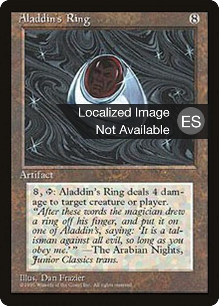 Aladdin's Ring Card Image