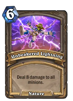 Unbeakered Lightning Card Image