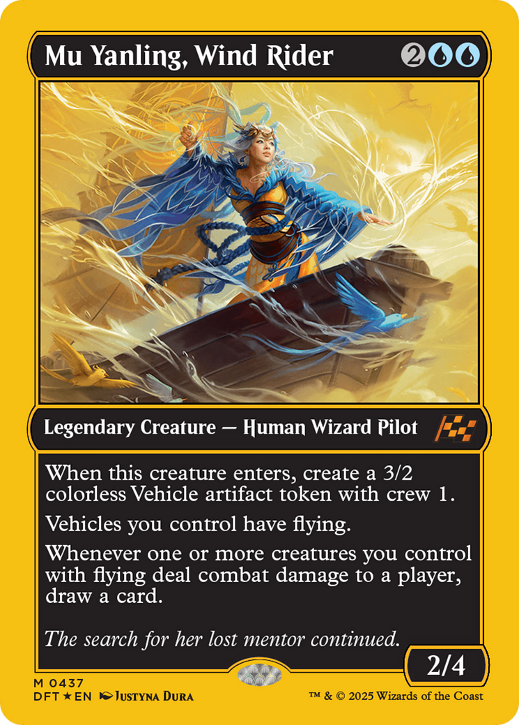 Mu Yanling, Wind Rider Card Image