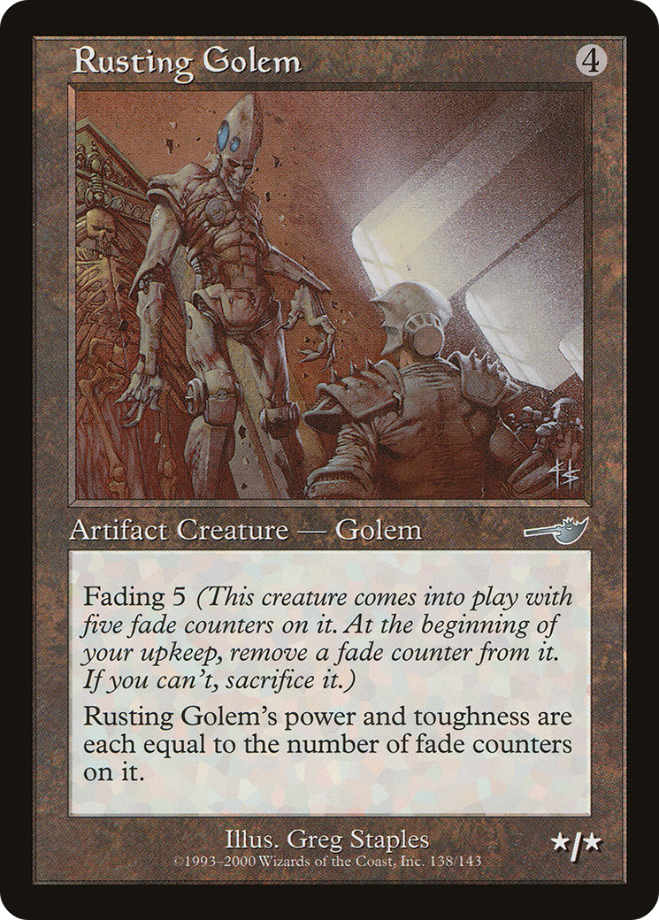 Rusting Golem Card Image