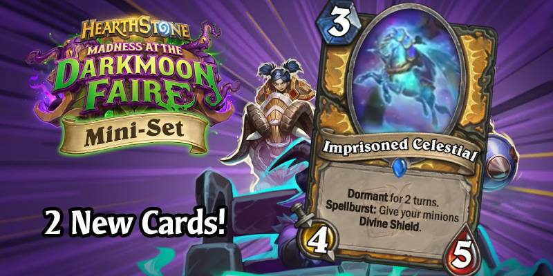 More Darkmoon Faire Mini Set Card Reveals - Priest's Lightsteed & Paladin's Imprisoned Celestial