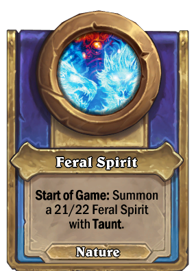 Feral Spirit {0} Card Image