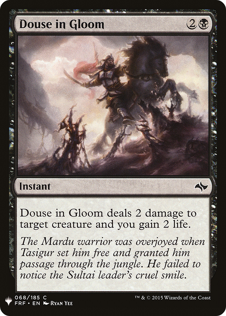 Douse in Gloom Card Image