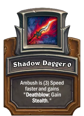 Shadow Dagger {0} Card Image