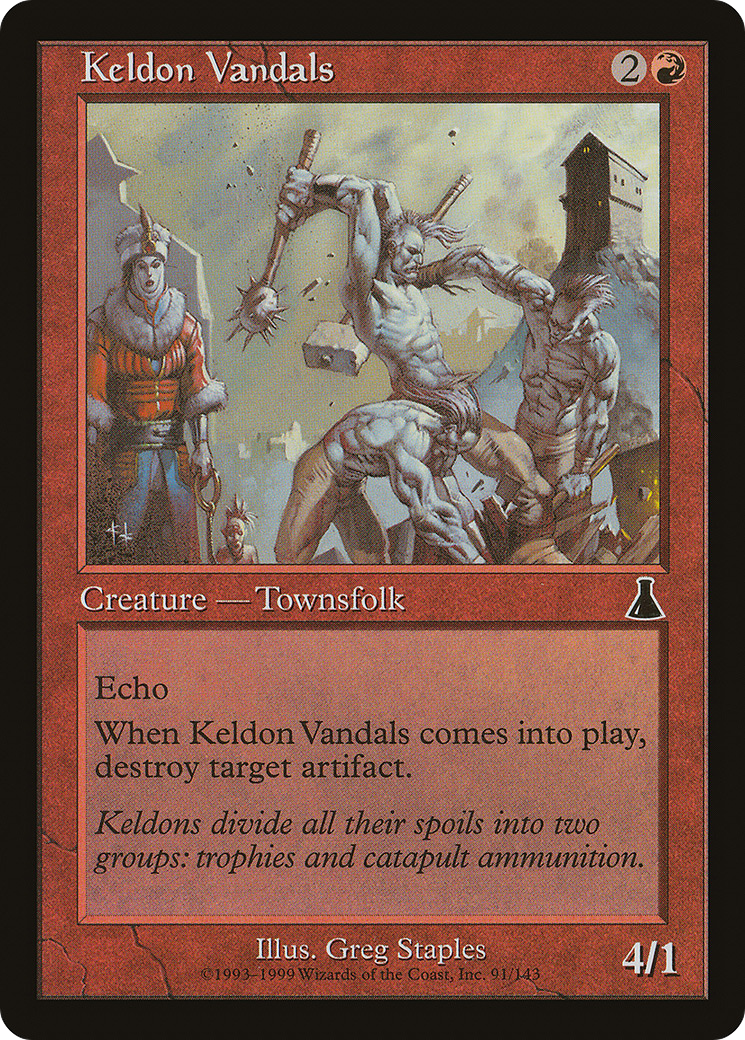 Keldon Vandals Card Image