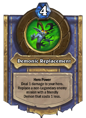 Demonic Replacement Card Image