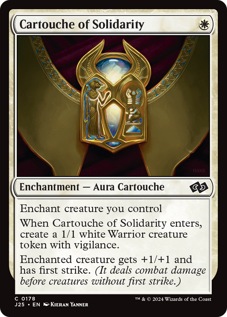 Cartouche of Solidarity Card Image