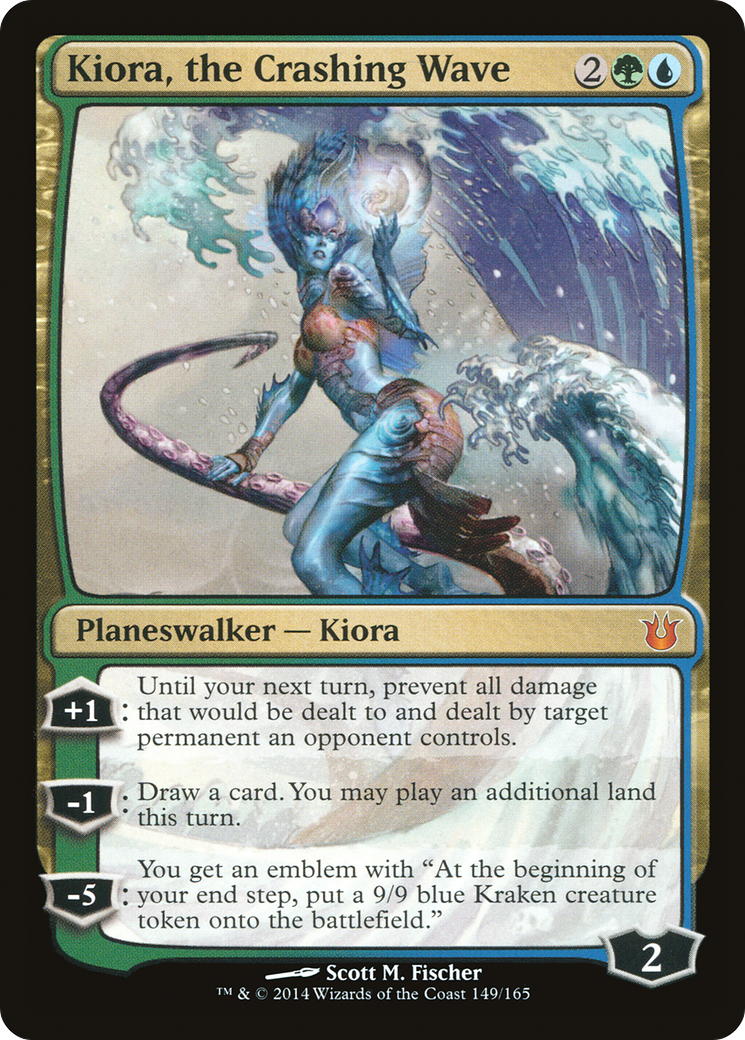 Kiora, the Crashing Wave Card Image