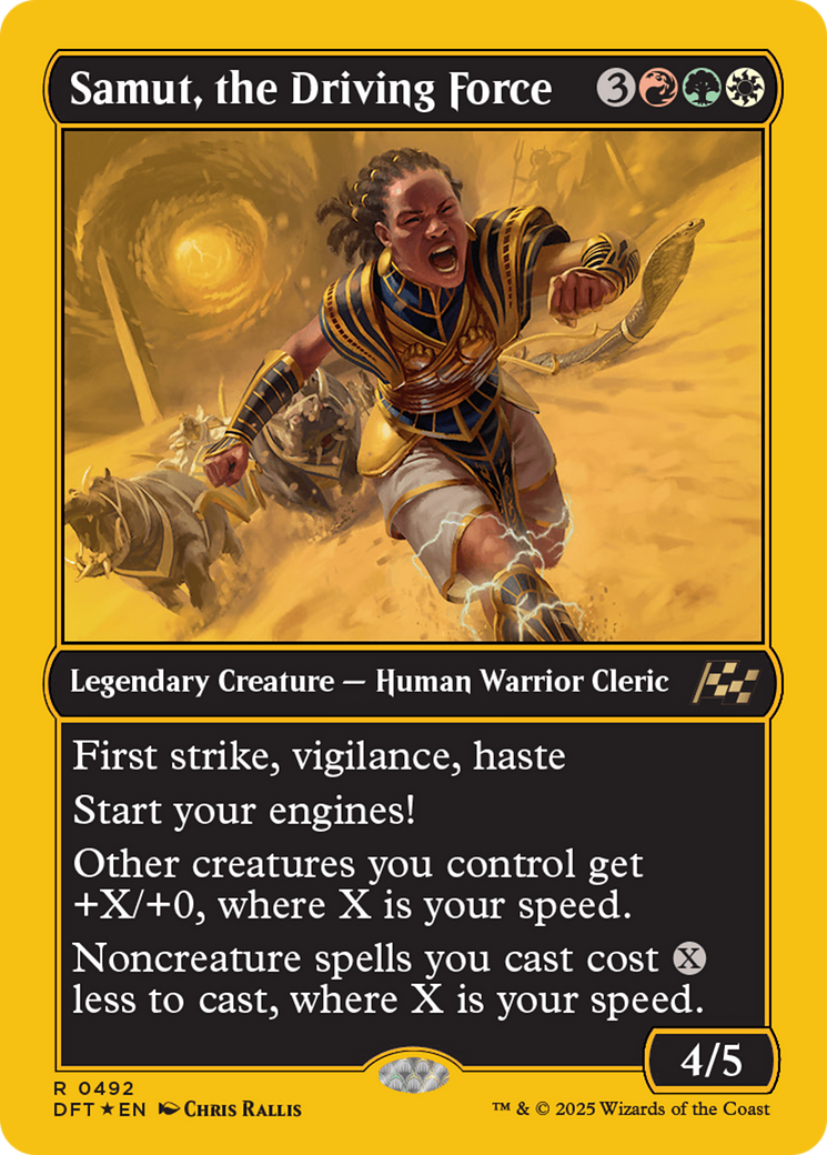 Samut, the Driving Force Card Image