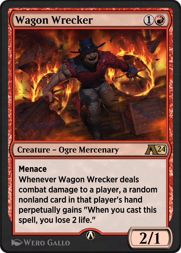 Wagon Wrecker Card Image