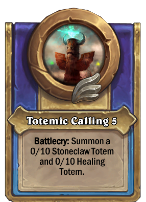 Totemic Calling 5 Card Image