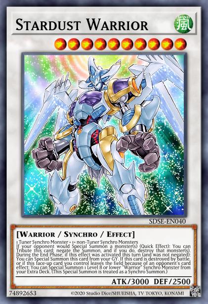 Stardust Warrior Card Image
